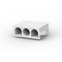 AMP Connectors - TE Connectivity 643413-1 ຮອດເດີສ 3P SOCKET .25 CTR