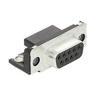 AMP Connectors - TE Connectivity 745781-4 ປຸ່ມຮັບ RECP FRNT MTL SHL 9P