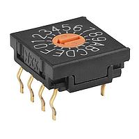 NKK Switches FR01FR16P ສະຫນັບສະຫນູນການສະຫນອງການຫຼຽນ 10MM HEXADECIMAL 16P REAL CODED