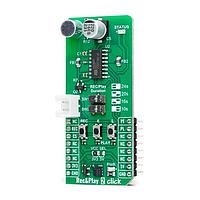 Mikroe MIKROE-6167 ແຜ່ນເພີ່ມ Add-On Boards Rec&Play 2 Click
