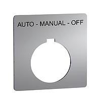 Square D 9001KN178WP ປ່ອມກົດ Legend PUSH BUTTON LEGEND PLATE 30MM T-K