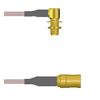 Amphenol Custom Cable Q-2P03W0005060i ສາຍສະບັບ RF SMA-RJB/SMB-SP G316 60I