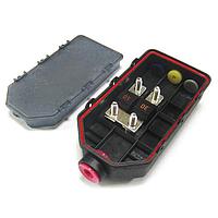 Littelfuse 0HBF0001ZXBASE3 ພື້ນຖືກກັນນ້ຳ 3-ທາງ ມີຝາປິດຢູ່ສໍາລັບບາດ BF1