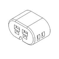 Aptiv 15326810 ອຸປະກອນເສີມ LOCK TERM LK PLR 3 PURPLE