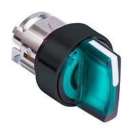 SCHNEIDER ZB4BK15337 ປຸ່ມ Knob 3POS ILLUM SPRING RET SELECTOR ສີຂຽວ BLK BEZEL