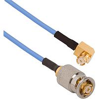 Amphenol SV Microwave FQSMP-047-FRSMP-120 ສາຍສະບັບ RF SMP F QB ເຖິງ SMP R/A F 12" ສາຍ