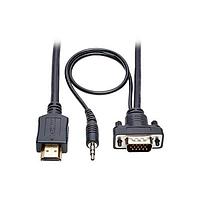 Tripp Lite P566-010-VGA-A ສາຍຕໍ່ພ່ອມອາແດບເຕີ 10FT HDMI-VGA ACTV CONVRTR CBL
