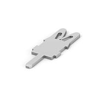 AMP Connectors - TE Connectivity 1601128-4 ຂໍ້ຕໍ່ TAB, PCB, FINE, SMZ BROWN