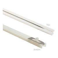 BIVAR SDC-850-CI ຄູ່ມືການກະທົບບັດ Snap-In, ອົງປະກອບນຳໄຟ, ຄວາມຍາວ 8.5 ນິ້ວ, ຄວາມກວ້າງຊ່ອງ 0.075, ໄນລອນ, 94V-2, ສີທຳມະຊາດ