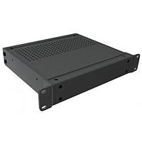 Hammond Manufacturing RMCV9018BK1 ກະແຈກອຸປະກອນ Rackmount 1.75x8.5x8" ມີລົດລະບາຍອາກາດ