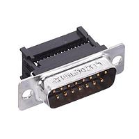 Amphenol Commercial Products L117DAFRA15P ປລັກ D-SUB IDC PIN 15P