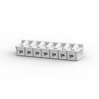 AMP Connectors - TE Connectivity 172520-7 ປລັກຮາງການ MINI AMP-IN