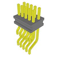 Samtec FTE-160-01-G-DV-ES-P-TR ສາຍຕ່າງໄຟຟ້າຂະໜາດ 0.80 mm ສໍາລັບຕິດຕັ້ງພື້ນຜິວ Micro Terminal Strip