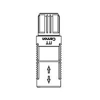 ITT Cannon PLC1G222008 ການເຊື່ອມຕໍ່ດື່ມດູດພລາສຕິກ
