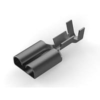 AMP Connectors - TE Connectivity 735212-2 ປຸ່ມຮັບ 6, 35 FASTIN-FASTON RECEP