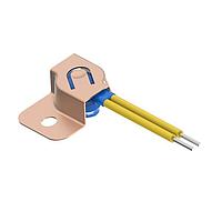 Microtherm Sentronic T11A13005L310100U174B199 ສະຫນັບອຸນຫະພູມ ແບບດິສກສອງແຜ່ນກະທົບ, ສະຫນັບຄວາມຮ້ອນ, ປົກກະຕິປິດ (NC), SPST 130C switch temp,2.5A/1.6A