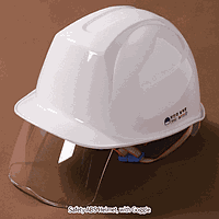 Dongmyung DH.Hel3005 ເຄື່ອງປົກຫນ້າຄວາມປອດໄພ, ບໍ່ມີແວ່ນຕາ, ABS