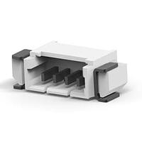 AMP Connectors - TE Connectivity 1734261-4 ຊຣວດເດດ 4 POS HDR R/A SMT 1.25mm