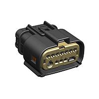 Molex 300158-0003 ຕົວເຊື່ອມຕໍ່ລົດຍນຕະຫລາດ MX-DaSH 10+1+1 HYB FEM BLK A W/ CS