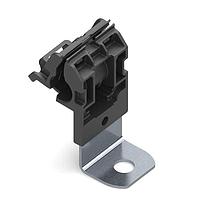 HellermannTyton 151-01941 ຮັບກັບຮັບກັບ Ratchet P-Clamp, 0.24 - 0.54" ພວມສະຫວ່າງ, 90 ຍາວ, 0.41" ຮູ Hole, PA66HIRHSUV/SS304, ສີດຳ, 200/ctn