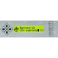 Matrix Orbital BLK202A-S ຊອງໃສ່ PC Bay, ຕົວອັກສອນ LCD 20x2 ຂໍ້ຄວາມສີດຳ ຂໍ້ຄວາມສີເຫຼືອງ/ສີຂຽວ ປຸ່ມກັບ ກັບຕິດຕັ້ງຂາຍສະແດງ