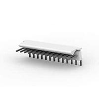 AMP Connectors - TE Connectivity 1-640457-3 ລອກກິ້ງ 13P HD ASY SQ RA F/L