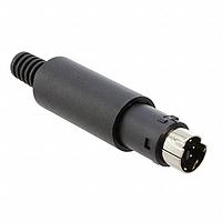 Adam Tech MDP-006 ປລັກ CONN PLUG MALE MINI DIN 6P SILV