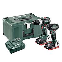 METABO COMBO SET 2.1.12 18 V BL LIHD ເຄື່ອງໄຮ້ສາຍໃນຊຸດ (SBLTBL+SSDBL)