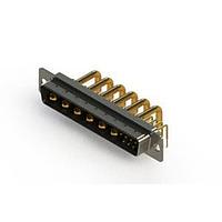 EDAC 629-13W6250-2T1 ຕູ້ຕິດຕໍ່ D-Sub ປະສົມມຸມຂວາ ຕູ້ຕິດຕໍ່ພະລັງງານ Combo D-Sub