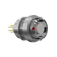 ODU GK1LAC-P07NFG2-000L ກະແຜງຕົວເຊື່ອມຕໍ່, Sty GK, Ser L, Sz 1, 7pos, 22AWG, PEEK, CRIMP