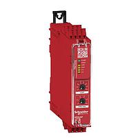 SCHNEIDER XPSUAF33AC ຕົວຄວບຄຸມຄວາມປອດໄພ ໂມດູນຄວບຄຸມຄວາມປອດໄພ, Harmony Safety Automation, Cat.4, potential free NC/NC, NO/NC, PNP/PNP, 48-240v AC/DC, spring