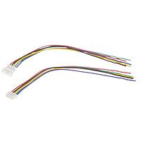 Adafruit 4975 ການປະກອບສາຍສະເພາະຮູບສະແກນ 1.25mm Pitch 5-pin Cable Matching Pair 10 cm ຍາວ - ເຂົ້າກັນກັບ Molex PicoBlade