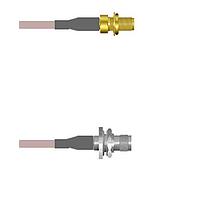 Amphenol Custom Cable Q-2X04H000R024i ສາຍສະບັບ RF SMA-SJB/TNC-SJB G316D 24I