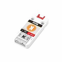 M5Stack U133 ອຸປະກອນວັດ Kmeter ຕິດຕັ້ງອຸປະກອນວັດອຸນຫະພູມປະເພດ K-type Thermocouple ມີອິນເຕີເຟດສື່ສານ I2C.