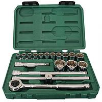 SATA 09204 ຊຸດ DR SOCKET 18PC 1/2 ນິ້ວ (1/2inch,18 chi tiết)