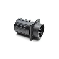 Amphenol SINE Systems RTS016N09PHEC03 ຕູ້ຕໍ່ Sq Flg Rcpt ມີຝາປິດທາງສິ້ນ 4+5 ຕຳແໜ່ງ ຂະໜາດ 16 ແພັດ