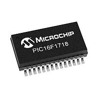 Microchip Technology PIC16F1718-I/SS ເຄື່ອງຄວບຄຸມຈຸດຕໍ່ຈຸດ 8-bit - MCU 8-Bit MCU, 28K Flash 2KB RAM, 10b ADC