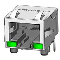 Amphenol Commercial Products RJSBE-508W-C4P ປຸ່ມຕໍ່ເຊື່ອມ R/A ຮູບແບບ Modular