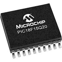 Microchip Technology PIC18F15Q20-I/SO ມາຄຣອຄຄອນໂຕເລີ 32KB Flash, 2K RAM, 256 EEPROM, I3C, MVIO 10b ADCC, 8b DAC, DMA, 16-bit PWM, PPS, UART, SPI/I2C
