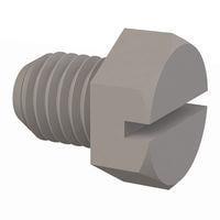 Essentra Components 3262511075 ສະລອດເຮັກສ໌ Slotted Hex Screw, 5/8-11 Thread, 3/4 Lg
