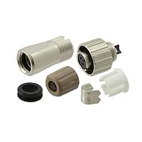 Adam Tech SD-MMN03-FFBBL-S70-000 ປລັກ CONN PLUG FMALE 3POS SOLDER CUP
