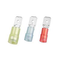 KS Terminals MDNYD5-250 ການຕັດການ Nylon, ການບັນທຶກຄູ່ຊາຍຜູ້ຊາຍ, 12-10 AWG, .032 x .250