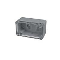 Bud Industries PN-1322-C ກະເປົາກົງກັບອີເລັກທຣິກ IP65 NEMA 4X ມີຝາປະກອບຊັດເຈນ (4.5 X 2.6 X 2.2 ນິດ)