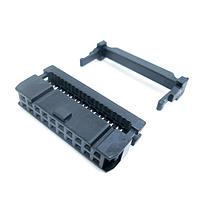 Kobiconn 164-9001-E ຮູງຮັບ Receptacle IDC Socket 20 Pin ມີ Strain Relief