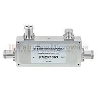 Fairview  FMCP1063 4.1/9.5 Mini DIN Directional Coupler 10 dB Coupled Port From 698 MHz to 2.7 GHz Rated To 200 Watts