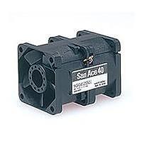 Sanyo Denki 9CRA0412J5D01 ພັງລົມ DC Axial, 40x40x56mm, 12VDC, ການຫຼິ້ນຕໍ່ກັນ, ຕິດຕາມມະນຸດລອດ