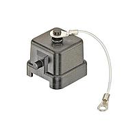 HARTING 09200035449 ອຸປະກອນເພີ່ມເຕີມ ປົກປ້ອງຝາ ສີດຳ HAN 3A 1 LEVER LCK