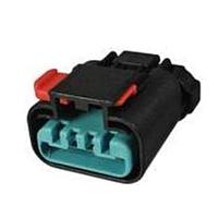 Aptiv 13854439 ການເຊື່ອມຕໍ່ລົດຍນຕະຫລາດ 4 ທາງ ຜູ້ຍິງ APEX 2.8 ປິດກັນນ້ຳ ສີເທົາມືດ CONN ມີ CPA