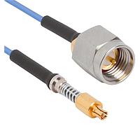 Amphenol SV Microwave 7038-0371 ການປະກອບສາຍ RF SMPS ຜູ້ຍິງ VITA 67. ການປະກອບສໍາລັບສາຍ .047