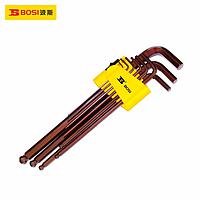 BOSI BS426096 Ball Point Hex Key Set (9pcs ,british)